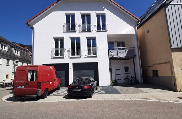 Apartment 'Komfortneubauwohnung Braunsbach' with Mountain View, Shared Terrace and Wi-Fi