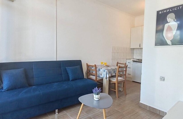 Apartment on ground floor.