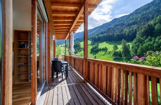 Apartment “Pritscheshof Balkon” with Mountain View, Balcony & Terrace