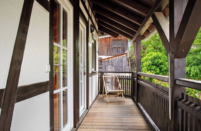 Apartment 'Schlossblick' with Shared Terrace, Shared Garden and Wi-Fi