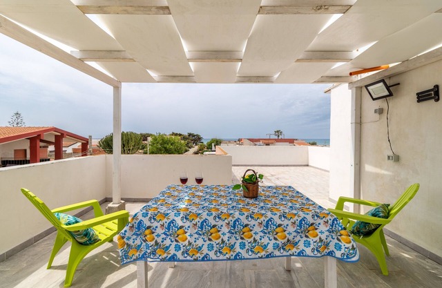 Apartment 'Vela Bianca In Oasi Del Mare' with Sea View, Wi-Fi and Air Conditioning