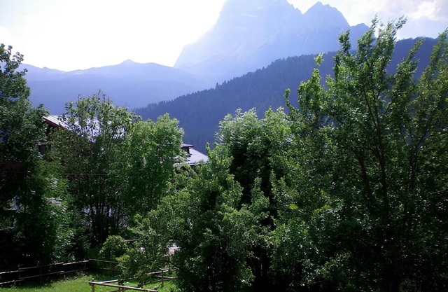 Apartment 'Villa Cleila Rossa A' with Mountain View, Shared Garden and Balcony