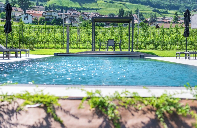 Apartment Zwerger 'Parterre' with garden terrace, pool and large sunbathing lawn