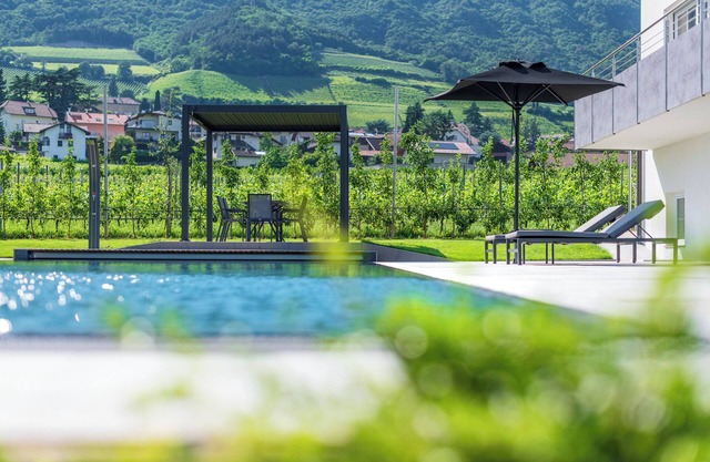 Apartment Zwerger 'Südost' with balcony, pool and large sunbathing lawn