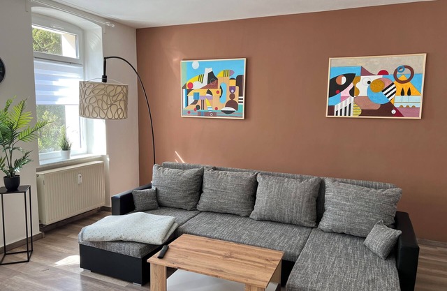 Apartments Badallee 4, Bad Schandau, apartment no. 6, 70 m2, 1 bedroom, balcony