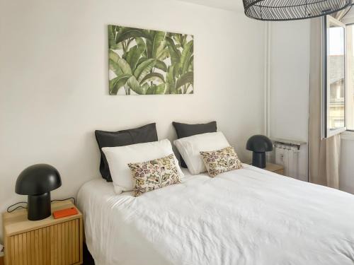 App 94 m2, balcon, ascenseur, 2 ch, 4 couchages