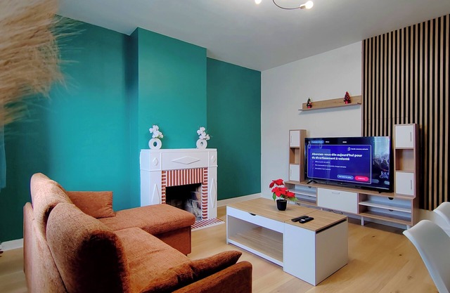Appart in town center - 5 min of station - 1 to 6 pers - near paris