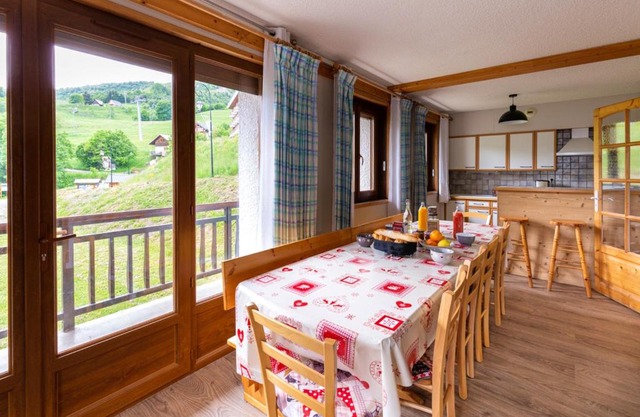 Appartement spacieux à Saint-Sorlin-d'Arves 87 m² vue montagne