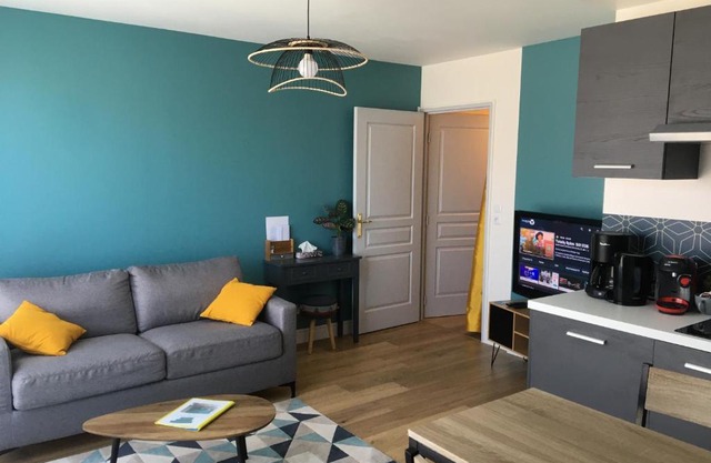 Appartement tout équipé avec piscine proche Stade OL et EUREXPO