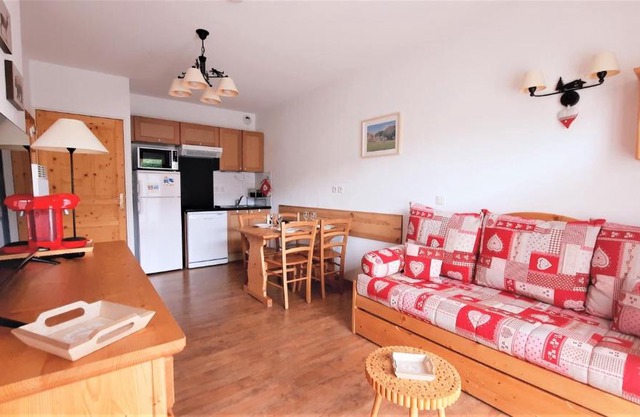 Appt T2 Cabine 4-6 personnes au pied des pistes