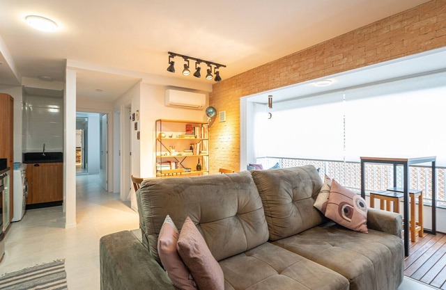 Apto c varanda gourmet e home office - Blumenau/SC