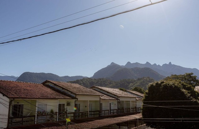 Apto c/Wi-fi, garagem e vista das montanhas