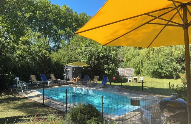 Architect Designed Villa with pool set in Mature Gardens ideal for Large Groups