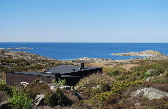 Architect house with sea view in the middle of nature