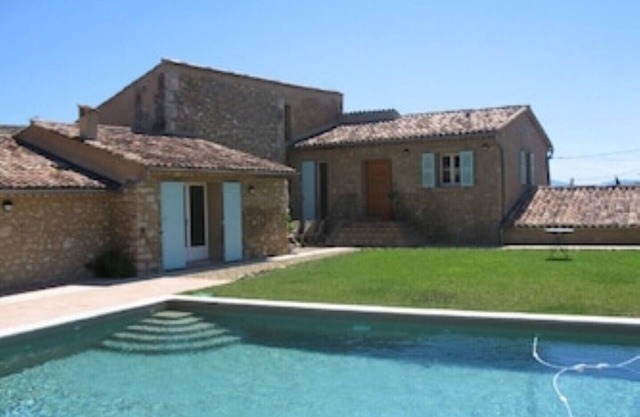 Architect's converted olive mill in historic town with garden and heated pool