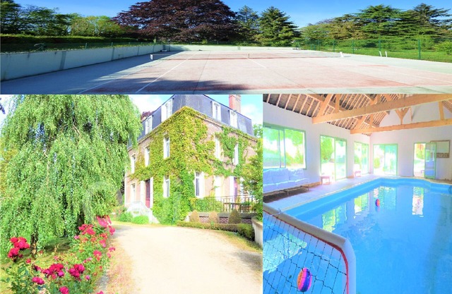 Area 8000m2: Villa / Lounge-Pool int./ Tennis / 50ACTIVITIES near Lyons La Foret