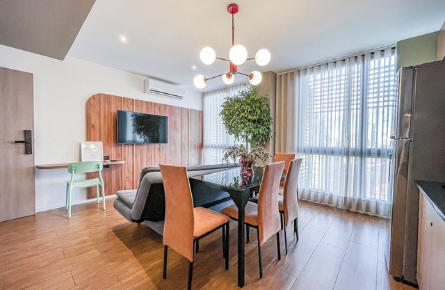 Armonia: Acogedor dpto con vista al parque