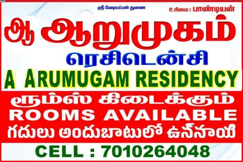 Arumugam Residency AC and Non AC