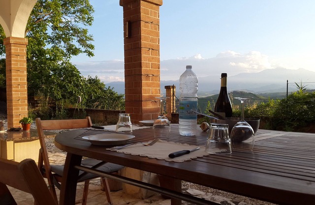 As shown on TV. Outstanding views. Mountains and Sea. Abruzzo WWF Nature Reserve