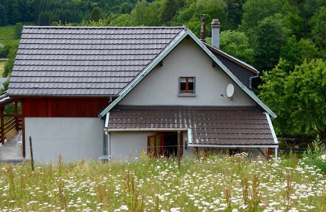 "at the end of the small road"