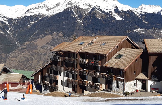 At the foot of the slopes