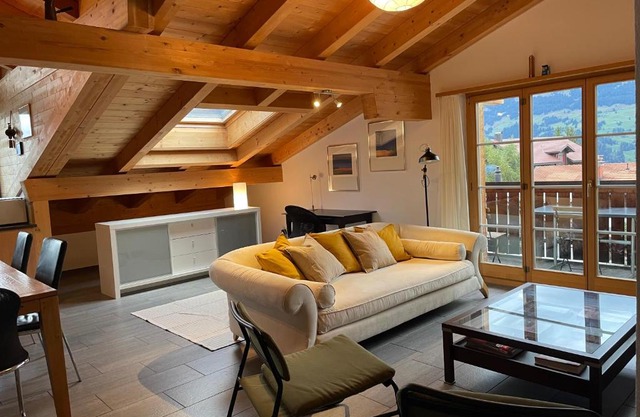 Attic in the Alps