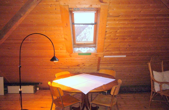 Attic studio with ambience for 4 persons