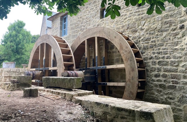 Atypical: Miller's house of a completely renovated 12th century water mill