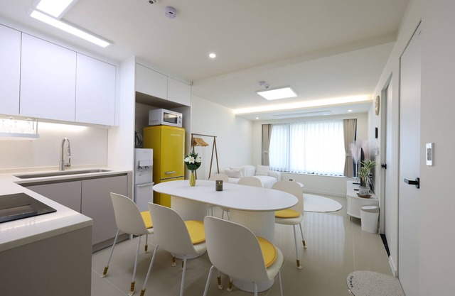 [AWESTAY202] Seoul near DMC/New, Full Option/Sleeps7/2BR,4 Beds,1BA/Free Parking