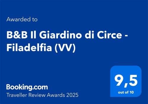 B&B Il Giardino di Circe - Filadelfia (VV)