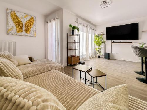 Balcon privé, Fibre, Séjour Calme Grand Paris