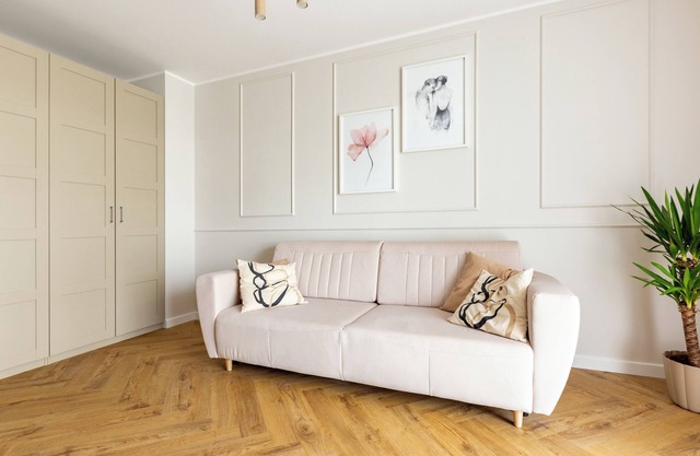 Baltic White Pearl Studio with Garden