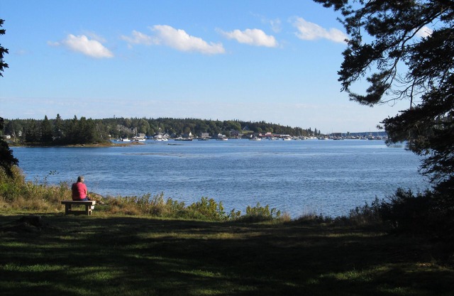 Bass Harbor Oceanfront Chalet: Peaceful, Private, Great On-The-Ocean View