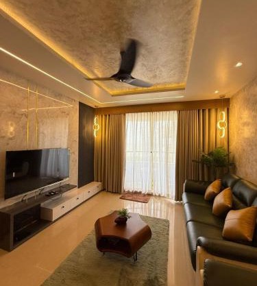 Bayfront Bliss - Flat 3BHK in Calicut Beach-Wakeup to stunning views