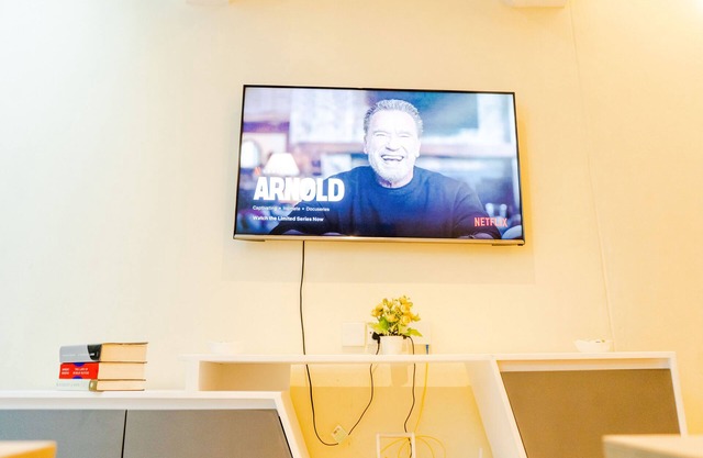 Beach access, swimming pools, parking, gym, lifts, WIFI, Smart TV, Netflix.