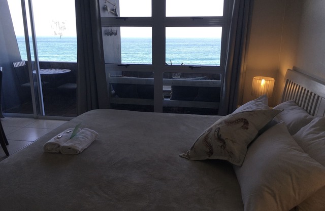 Beach apartment with breathtaking ocean views.