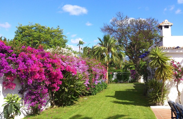 ´Beach & Golf' Large Family Villa, Huge Garden, Private Pool, 350m to the Beach.