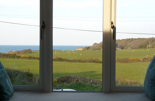 Beach location and sea views Seashells Dafarn Rhos Lligwy Moelfre Anglesey Wales