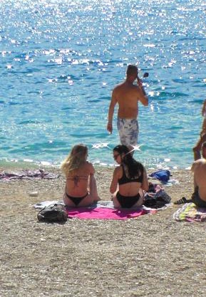 BEACH RIVIERA GOLEM West Durres Tirana airport SEA SIDE