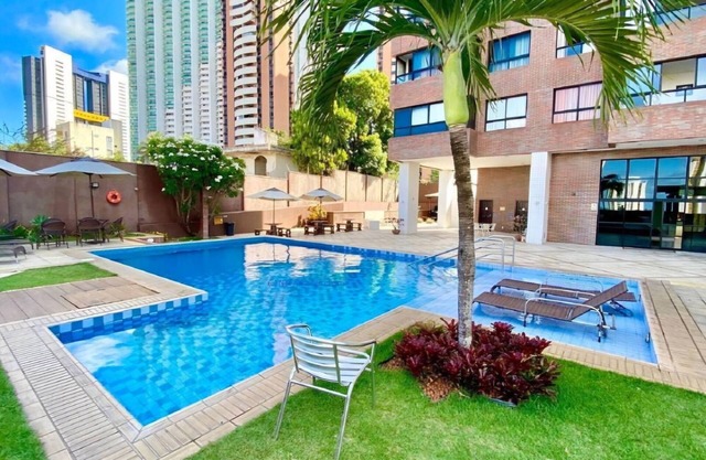 Beach Studio in Ponta Negra with sauna, pet friendly!