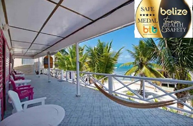 Beachfront property in central part of town!