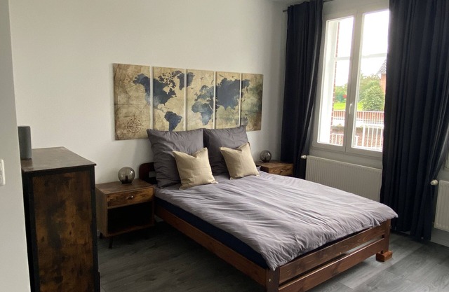 Beautiful 1 room apartment directly on the Fleth