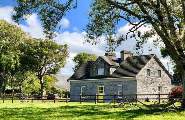 Beautiful 12/14 Bed former farmhouse overlooking Galway Bay and the Burren Hills