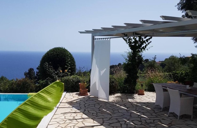 Beautiful 3 bedroom villa overlooking Ionian sea, with private pool.