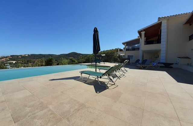 Beautiful 3 bedroom villa with pool & sea view, Agios Stefanos NW Corf