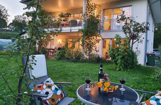 Beautiful 4.5 room apartment, air-conditioned, large balcony, directly on CH