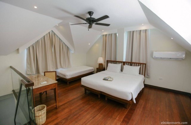 Beautiful 5 Star Loft Water Cottage with Sea Views on Apulit Island Resort, El Nido Cottage 1002