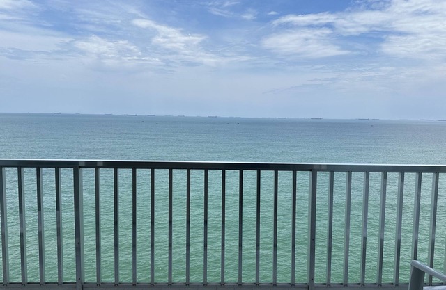 Beautiful and spacious apartment with an incredible view of the sea.