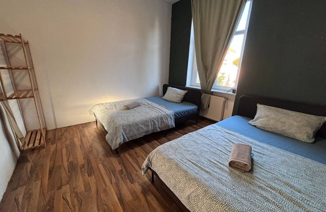 Beautiful apartment with a large garden