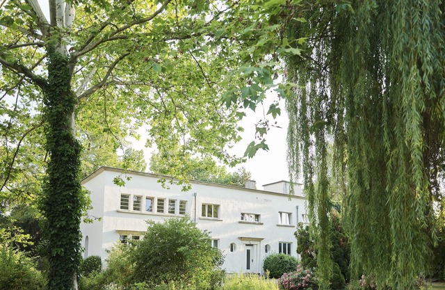 Beautiful Bauhaus Villa with gorgeous park in Alsace on the French-German border